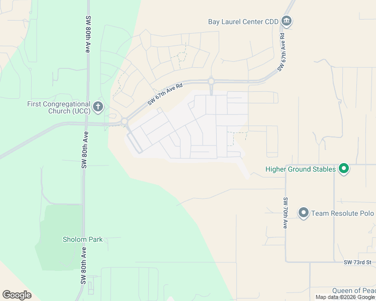 map of restaurants, bars, coffee shops, grocery stores, and more near 7957 Southwest 72nd Court in Ocala