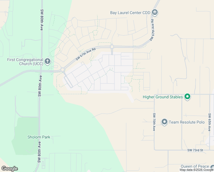 map of restaurants, bars, coffee shops, grocery stores, and more near 7957 Southwest 72nd Court in Ocala