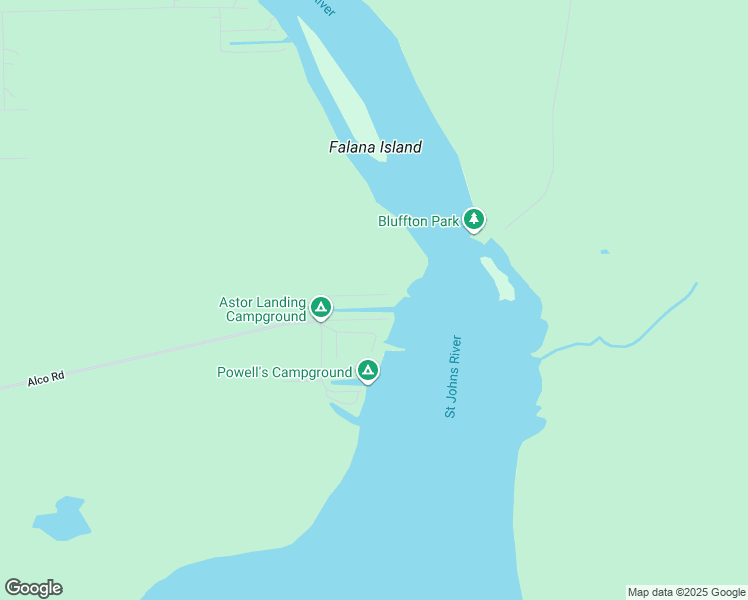 map of restaurants, bars, coffee shops, grocery stores, and more near 25946 Holiday Drive in Astor