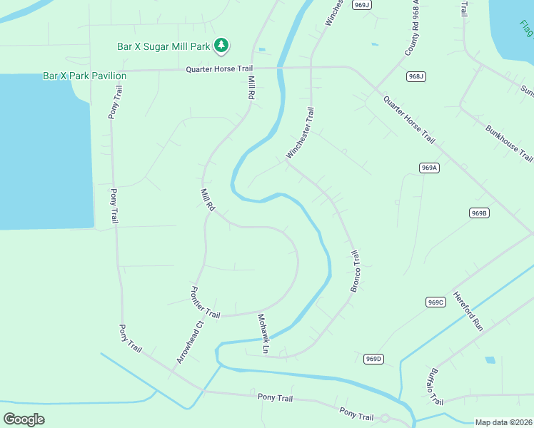 map of restaurants, bars, coffee shops, grocery stores, and more near 1231 Mill Road in Angleton