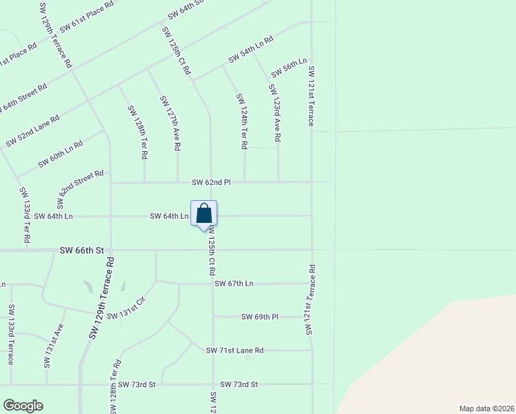 map of restaurants, bars, coffee shops, grocery stores, and more near 12297 Southwest 64th Lane in Ocala