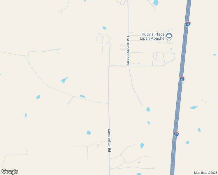 map of restaurants, bars, coffee shops, grocery stores, and more near 8655 Old Campbellton Road in San Antonio