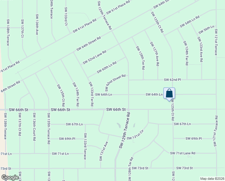 map of restaurants, bars, coffee shops, grocery stores, and more near 13025 Southwest 64th Lane in Ocala