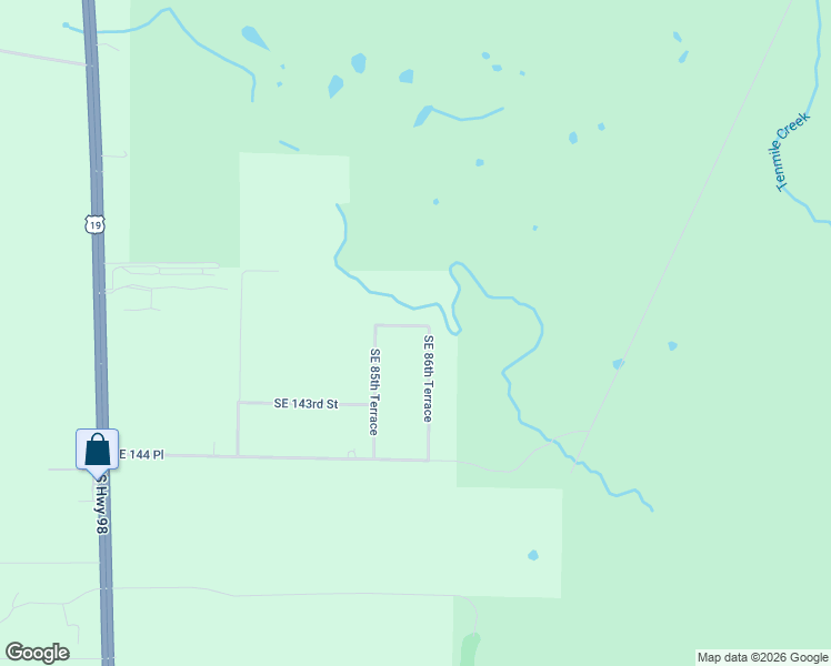 map of restaurants, bars, coffee shops, grocery stores, and more near 14216-14250 Southeast 86th Terrace in Inglis