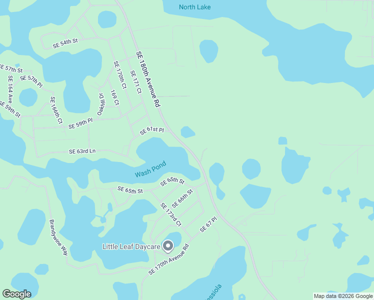 map of restaurants, bars, coffee shops, grocery stores, and more near 6378 Southeast 180th Avenue Road in Ocklawaha