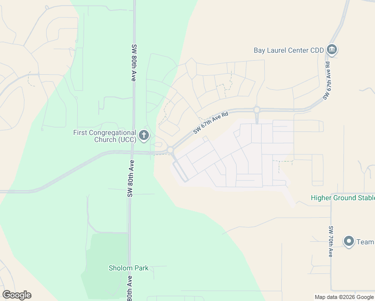 map of restaurants, bars, coffee shops, grocery stores, and more near 6176 Southwest 80th Avenue in Ocala