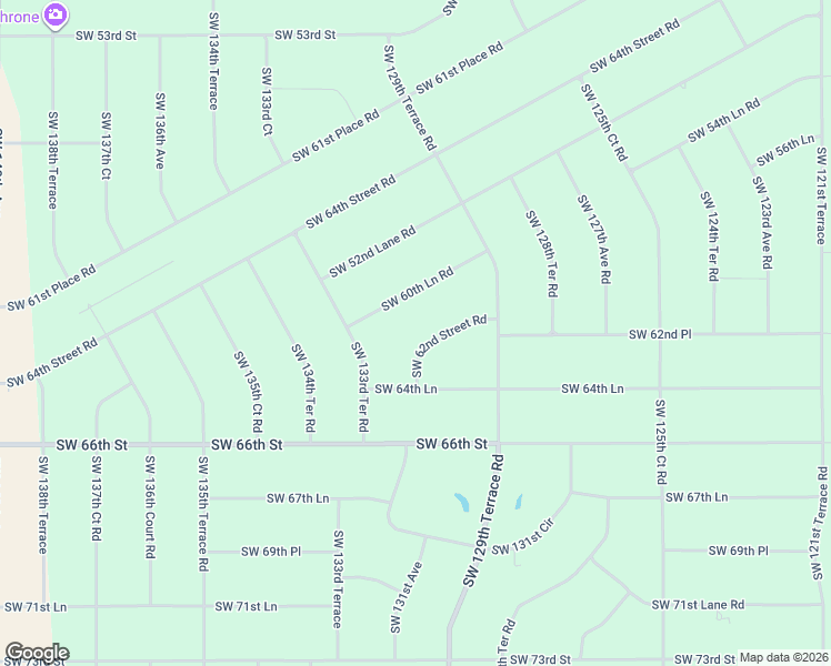 map of restaurants, bars, coffee shops, grocery stores, and more near 12945 Southwest 62nd Street Road in Ocala