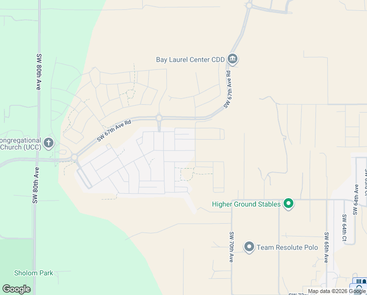 map of restaurants, bars, coffee shops, grocery stores, and more near Southwest 69th Court in Ocala