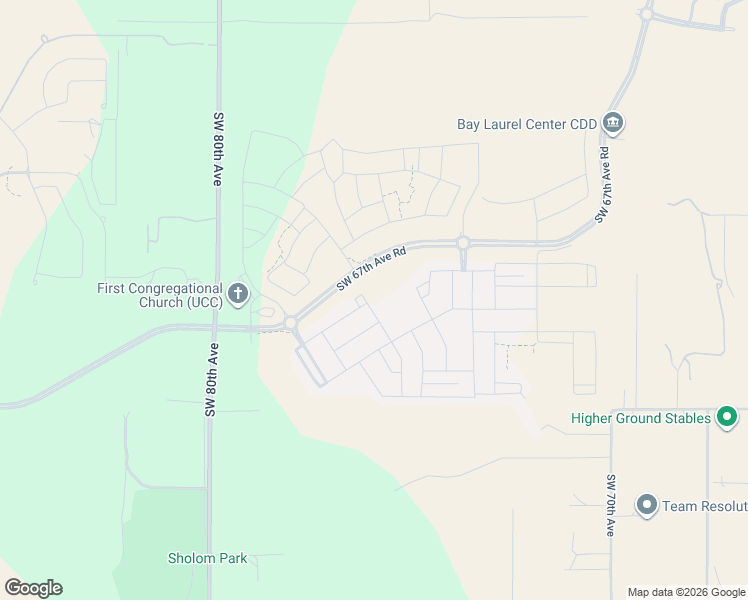 map of restaurants, bars, coffee shops, grocery stores, and more near 5909-6175 Southwest 80th Avenue in Ocala