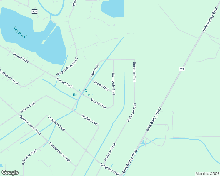 map of restaurants, bars, coffee shops, grocery stores, and more near 367 Sandy Trail in Angleton