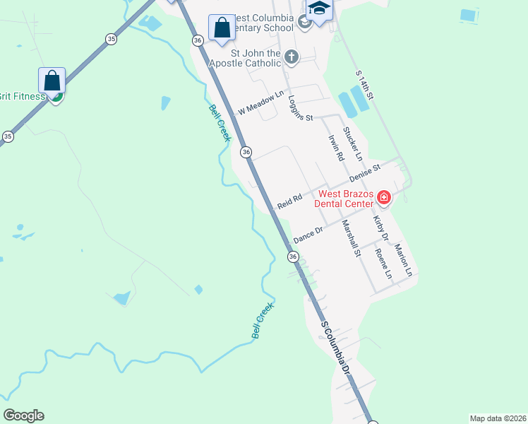 map of restaurants, bars, coffee shops, grocery stores, and more near 1518 South Columbia Drive in West Columbia