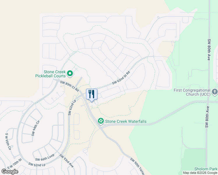 map of restaurants, bars, coffee shops, grocery stores, and more near 9670 South West 62nd Loop in Ocala