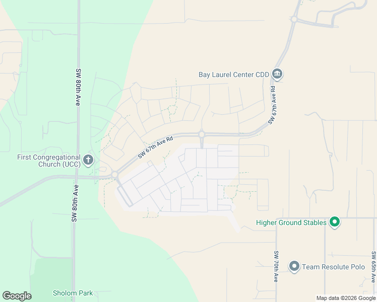 map of restaurants, bars, coffee shops, grocery stores, and more near 6650 Southwest 70th Avenue in Ocala