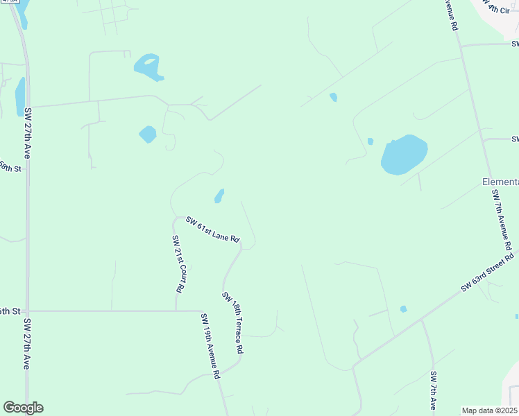 map of restaurants, bars, coffee shops, grocery stores, and more near 6051 Southwest 18th Court Road in Ocala