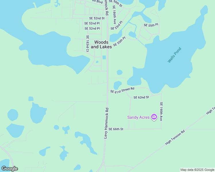 map of restaurants, bars, coffee shops, grocery stores, and more near Southeast 183rd Avenue Road in Ocklawaha