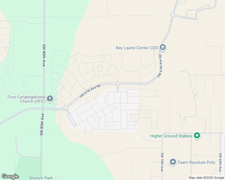 map of restaurants, bars, coffee shops, grocery stores, and more near 6001 Southwest 69th Court in Ocala