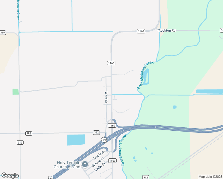 map of restaurants, bars, coffee shops, grocery stores, and more near 1275 Farm to Market 1160 in Louise