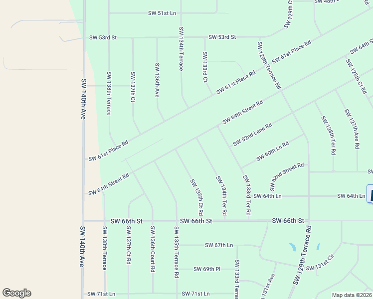map of restaurants, bars, coffee shops, grocery stores, and more near 13499 Southwest 64th Street Road in Ocala