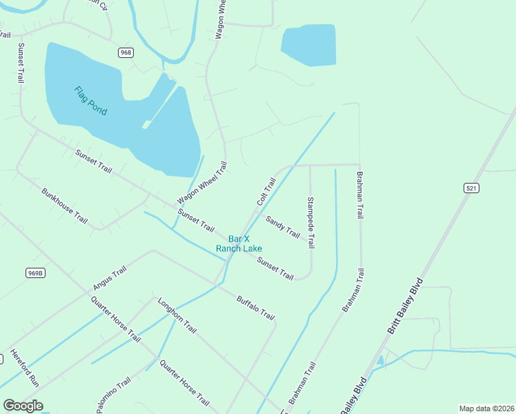 map of restaurants, bars, coffee shops, grocery stores, and more near 488 Sunset Trail in Angleton