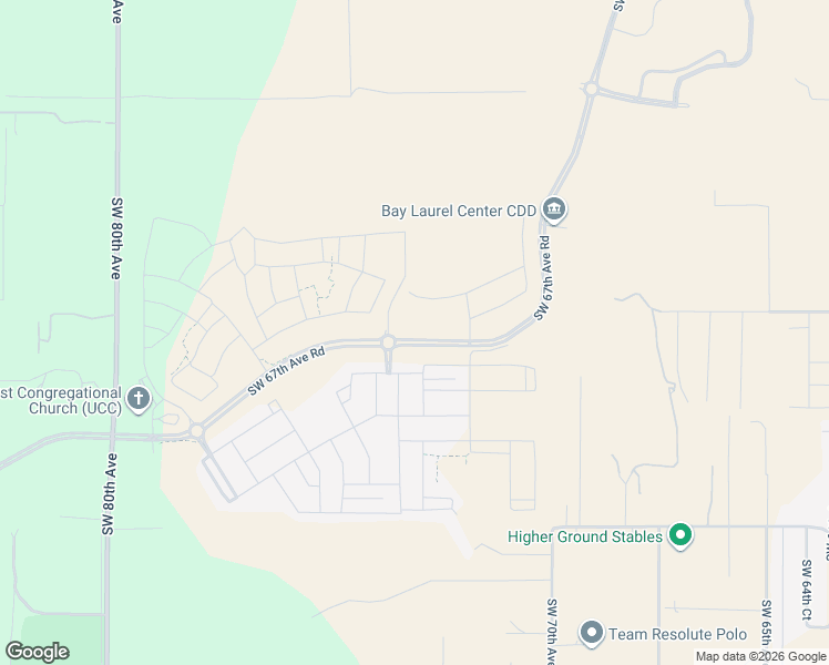 map of restaurants, bars, coffee shops, grocery stores, and more near 6001 Southwest 69th Court in Ocala