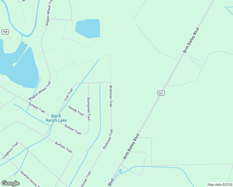map of restaurants, bars, coffee shops, grocery stores, and more near 112 Brahman Trail in Angleton