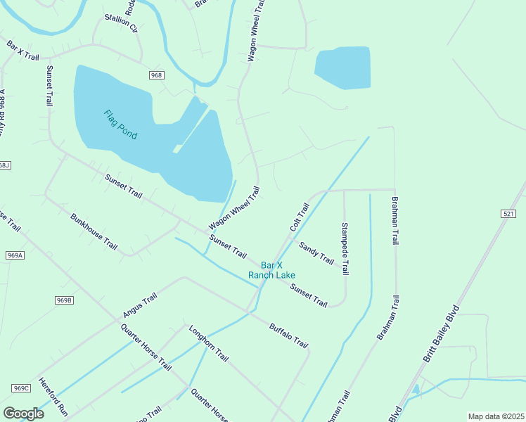 map of restaurants, bars, coffee shops, grocery stores, and more near 837 Wagon Wheel Trail in Angleton