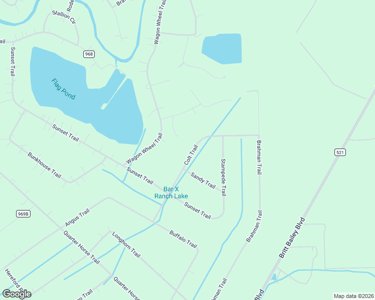 map of restaurants, bars, coffee shops, grocery stores, and more near 831 Wagon Wheel Trail in Angleton