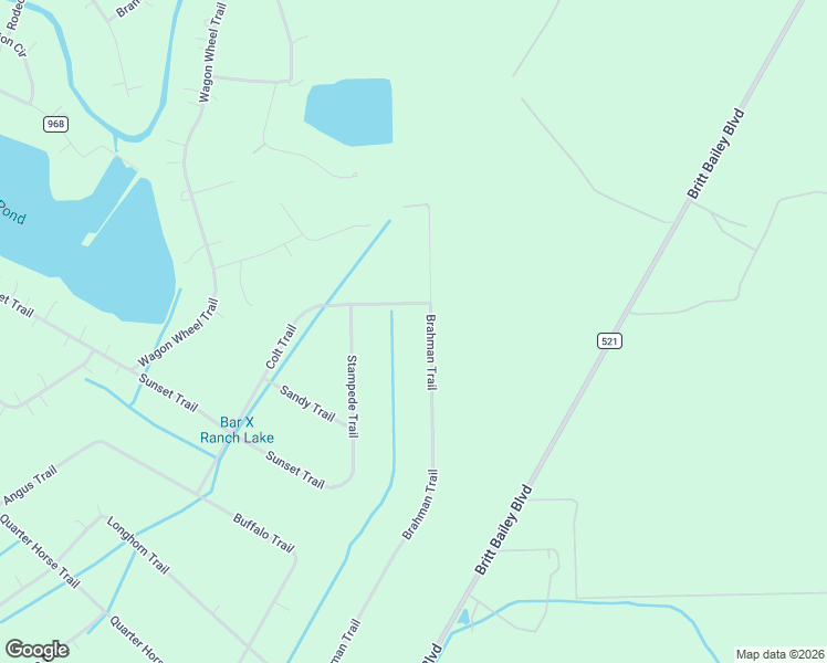 map of restaurants, bars, coffee shops, grocery stores, and more near 112 Brahman Trail in Angleton