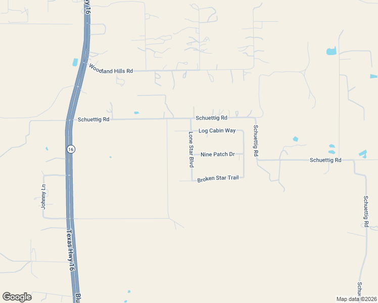 map of restaurants, bars, coffee shops, grocery stores, and more near 160 Lone Star Boulevard in Poteet