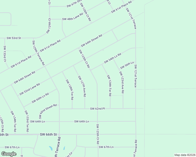 map of restaurants, bars, coffee shops, grocery stores, and more near 5851 Southwest 125th Court Road in Ocala