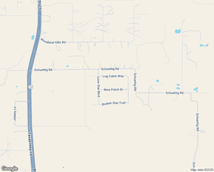 map of restaurants, bars, coffee shops, grocery stores, and more near 160 Log Cabin Way in Poteet