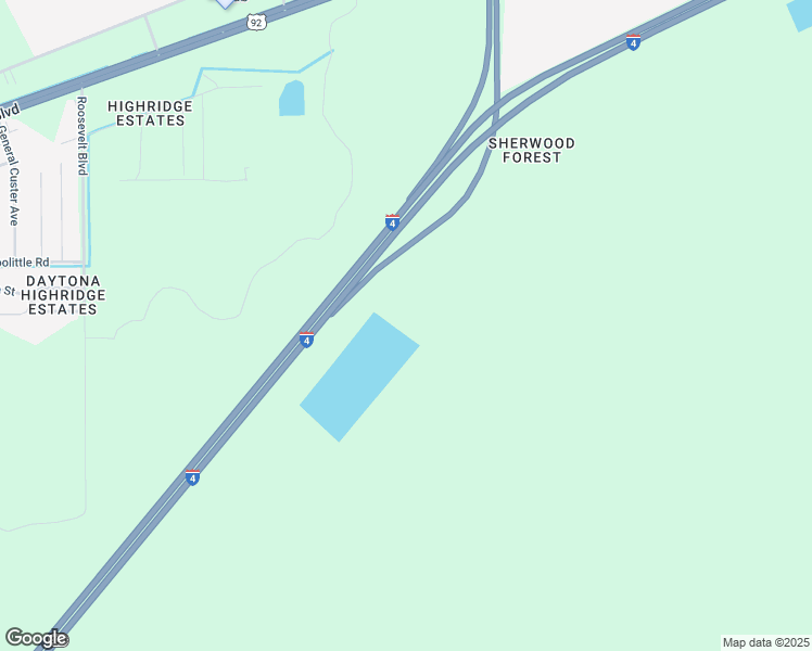 map of restaurants, bars, coffee shops, grocery stores, and more near 752 North Tomoka Farms Road in Daytona Beach