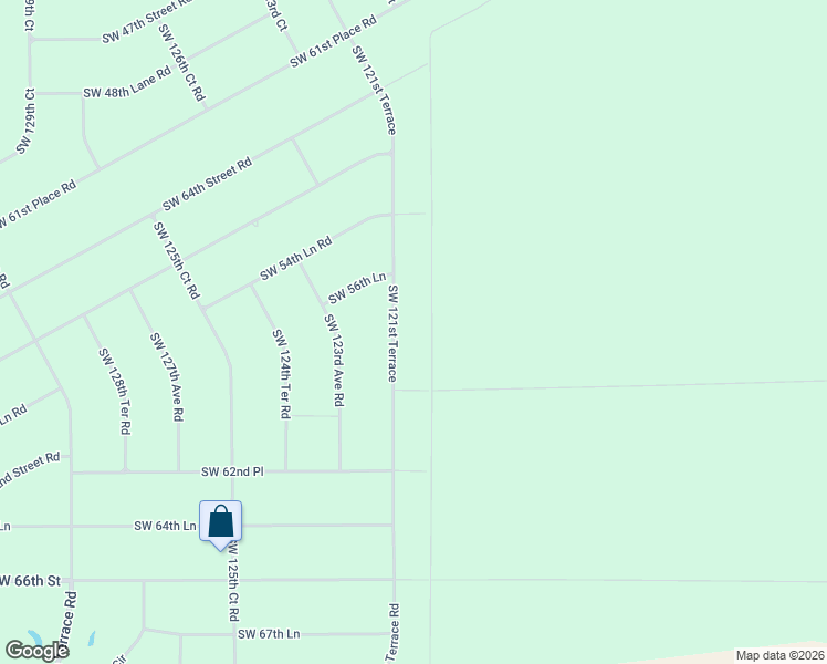 map of restaurants, bars, coffee shops, grocery stores, and more near 5699 Southwest 121st Terrace in Ocala