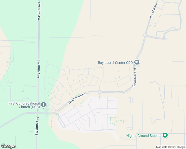 map of restaurants, bars, coffee shops, grocery stores, and more near 6001 Southwest 69th Court in Ocala