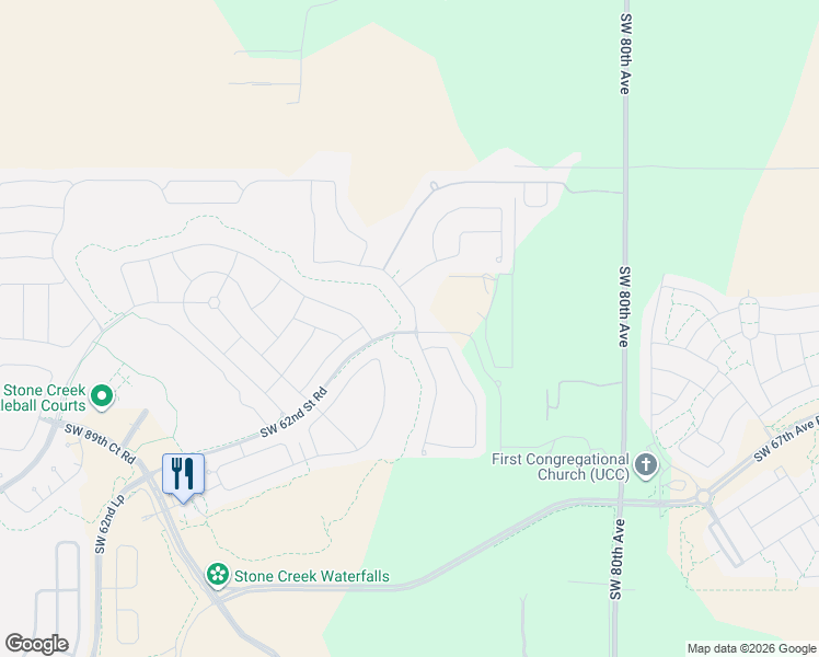 map of restaurants, bars, coffee shops, grocery stores, and more near Unnamed Road in Ocala