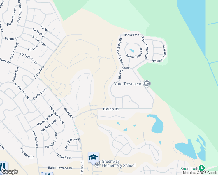 map of restaurants, bars, coffee shops, grocery stores, and more near 48 Hickory Loop in Ocala