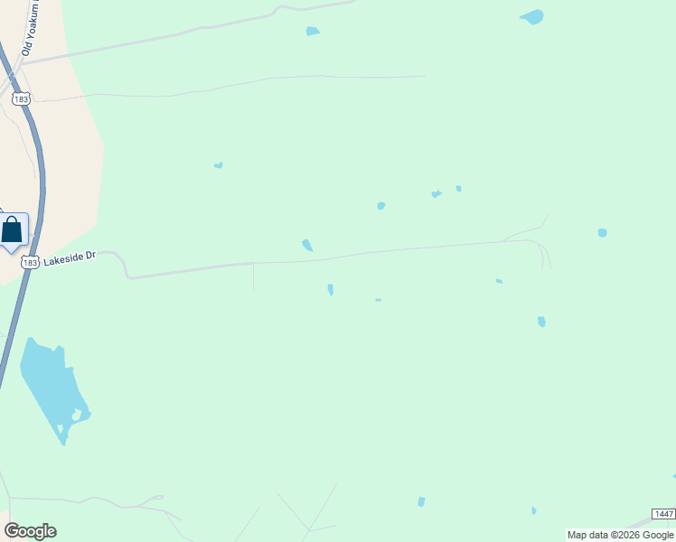 map of restaurants, bars, coffee shops, grocery stores, and more near 967 Lakeside Drive in Cuero