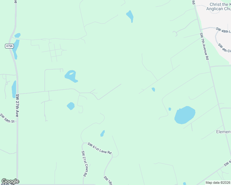 map of restaurants, bars, coffee shops, grocery stores, and more near 1720 Southwest 55th Lane in Ocala