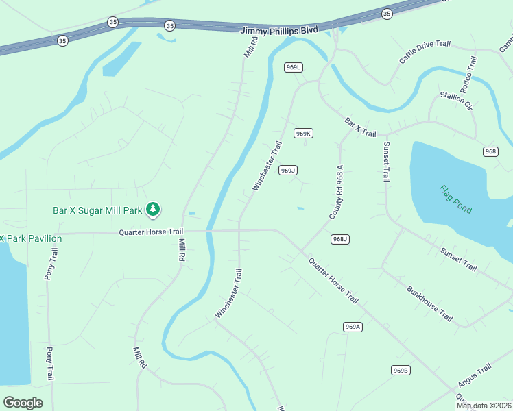 map of restaurants, bars, coffee shops, grocery stores, and more near 619 Winchester Trail in Angleton