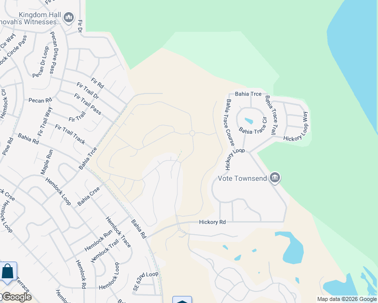 map of restaurants, bars, coffee shops, grocery stores, and more near 52 Hickory Loop in Ocala
