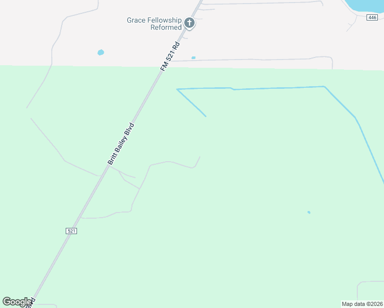 map of restaurants, bars, coffee shops, grocery stores, and more near 32855 Farm to Market Road 521 in Angleton