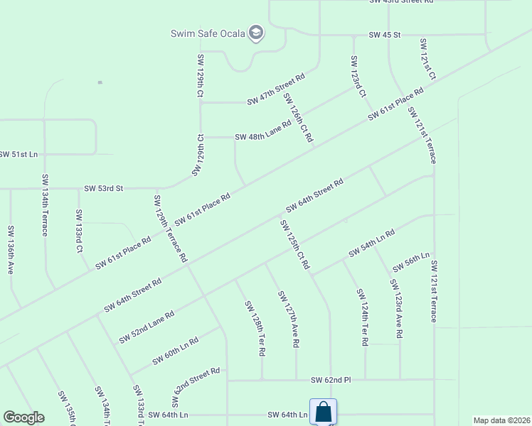 map of restaurants, bars, coffee shops, grocery stores, and more near 12695 Southwest 64th Street Road in Ocala