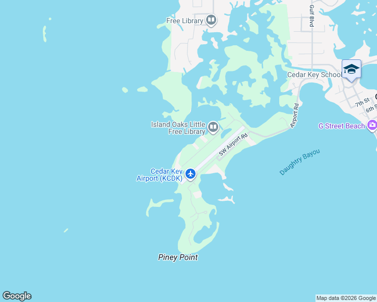 map of restaurants, bars, coffee shops, grocery stores, and more near 16871 Southwest 133 Street in Cedar Key