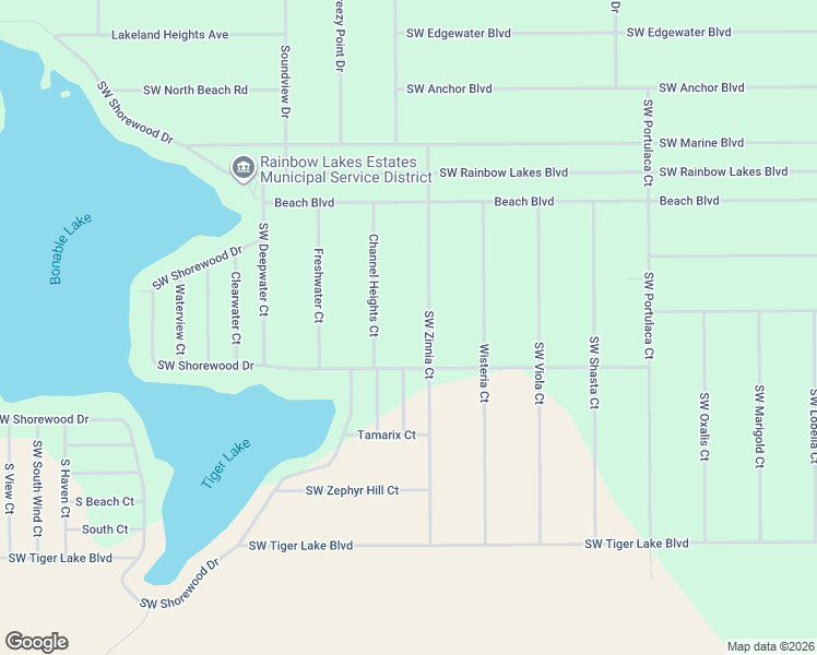 map of restaurants, bars, coffee shops, grocery stores, and more near 4450 Southwest Zinnia Court in Dunnellon