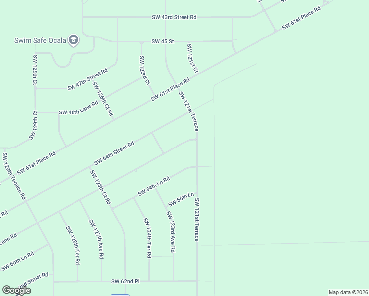 map of restaurants, bars, coffee shops, grocery stores, and more near 12186 Southwest 52nd Lane Road in Ocala