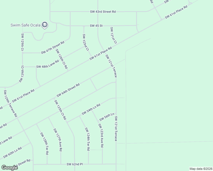 map of restaurants, bars, coffee shops, grocery stores, and more near 12186 Southwest 52nd Lane Road in Ocala