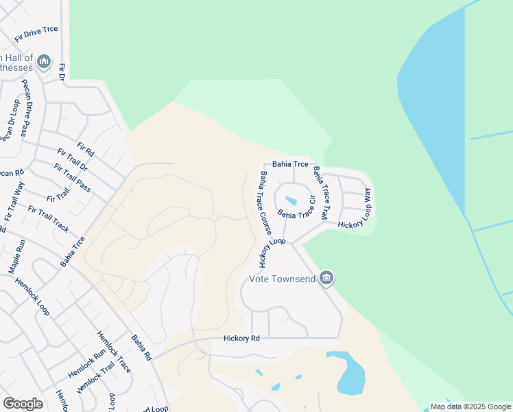 map of restaurants, bars, coffee shops, grocery stores, and more near 58 Bahia Trace Course in Ocala