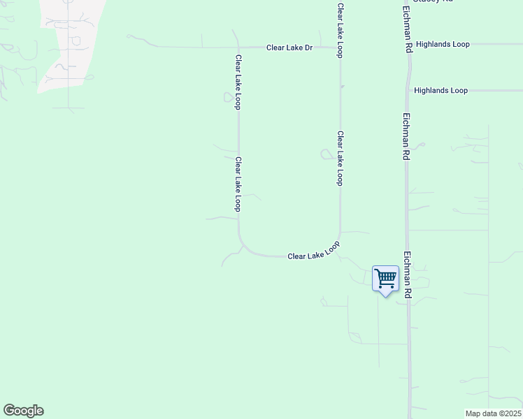 map of restaurants, bars, coffee shops, grocery stores, and more near 1580 Clear Lake Loop in Poteet