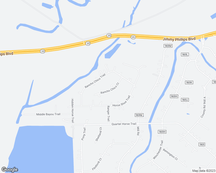 map of restaurants, bars, coffee shops, grocery stores, and more near 724 Rancho Chico Court in Angleton