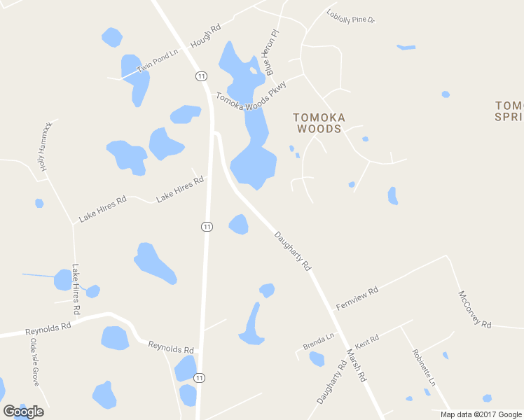 map of restaurants, bars, coffee shops, grocery stores, and more near 4665 Daugharty Road in De Leon Springs